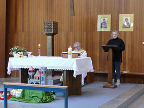 Patronatsfest in der St. Elisabeth Kirche in Merxhausen (© Karl-Franz Thiede)